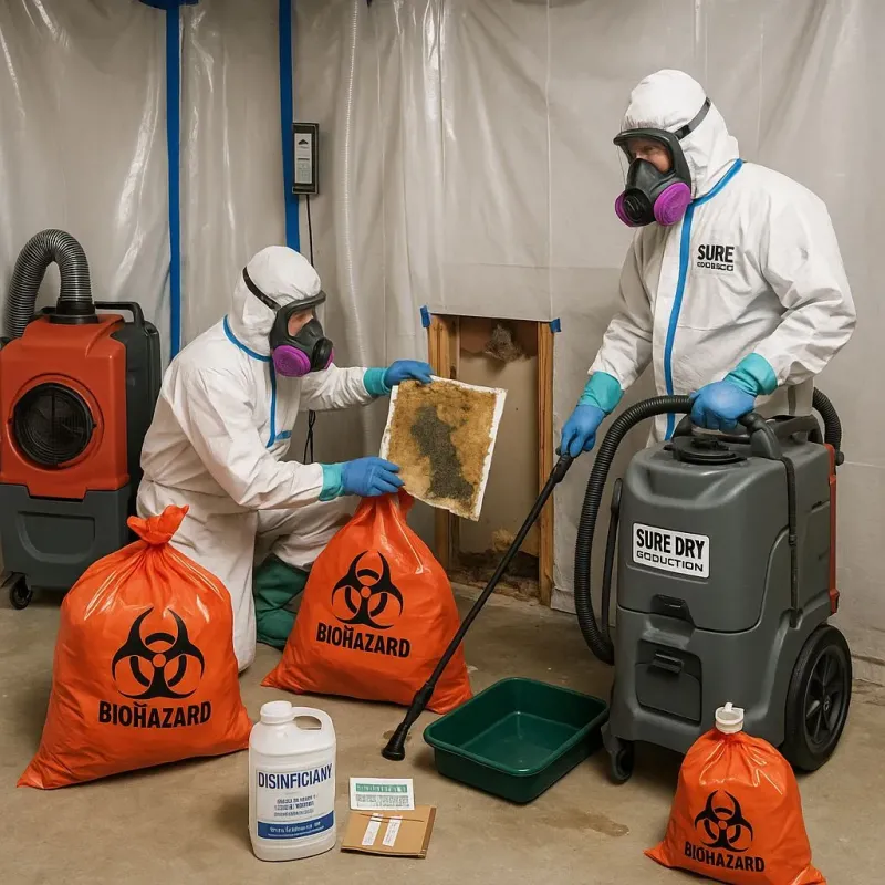 Contaminated Water Handling Protocols process in Sneads Ferry, NC